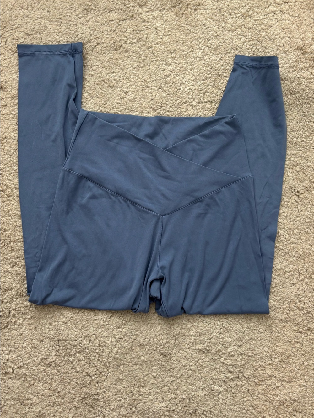 aerie Offline Light Blue Capri Leggings